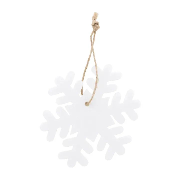 RPET Christmas tree ornament snowflake - AP800201 (ANDA#A)
